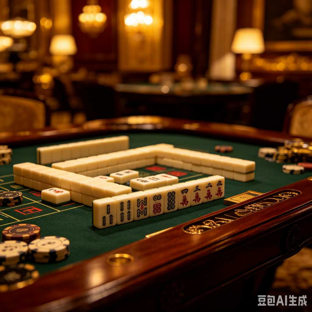 elegant mahjong gift set