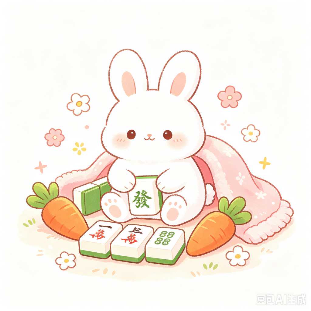 bright print mahjong tiles