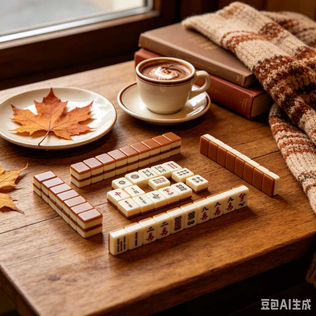 logo engrave mahjong tiles