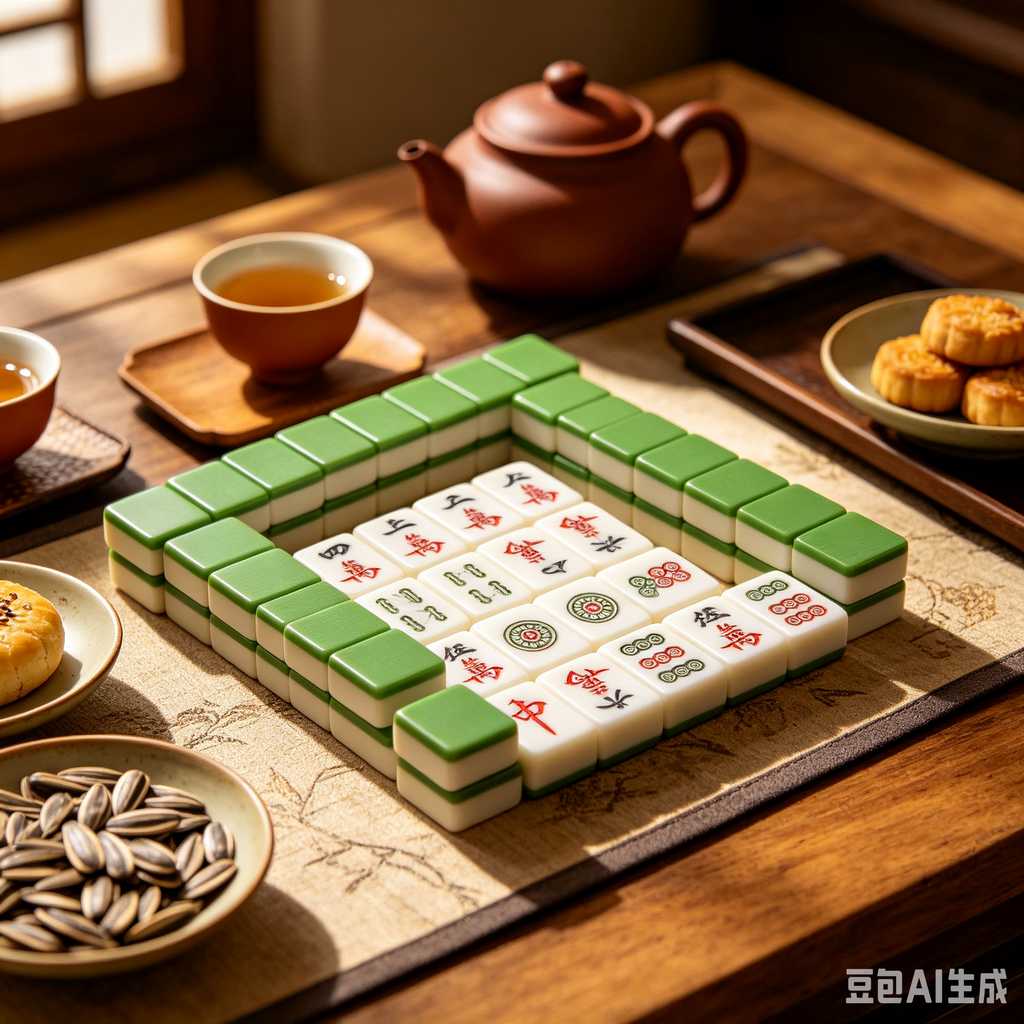 mahjong table mat