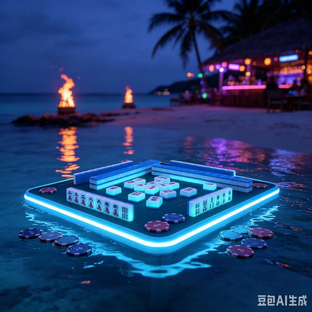 camping leisure mahjong set